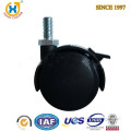 China High Quality 2-inch Dual Wheel Furniture brake Casters